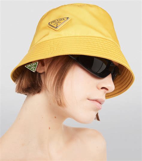 prada bucket hat cheap|Prada bucket hat nylon.